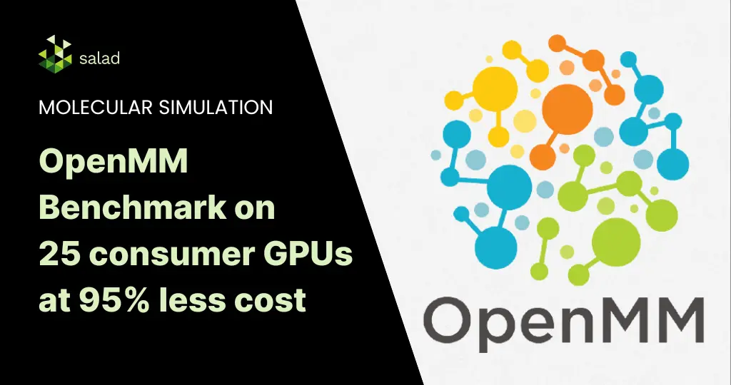 OpenMM benchmark on GPUs