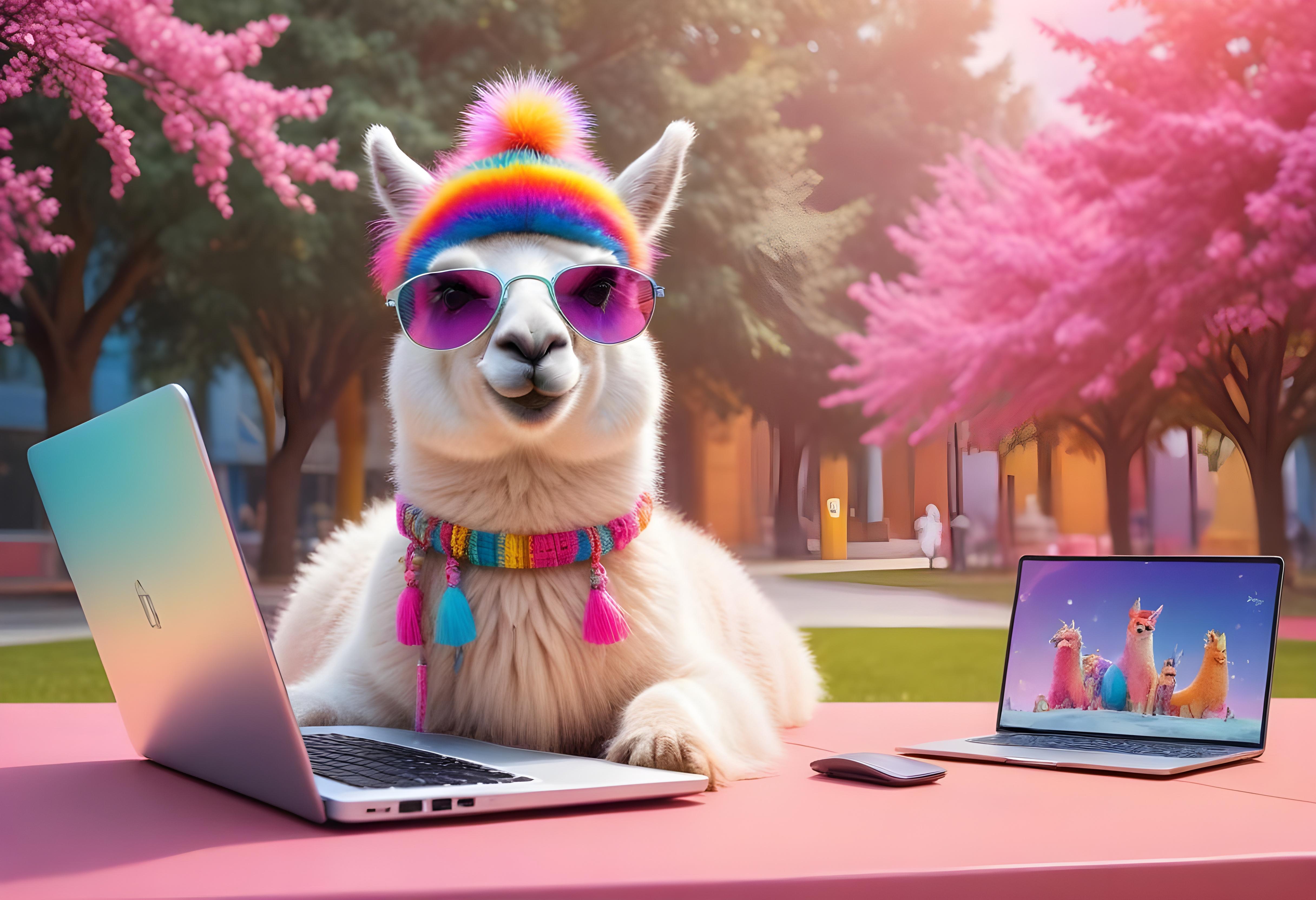 Generated llama